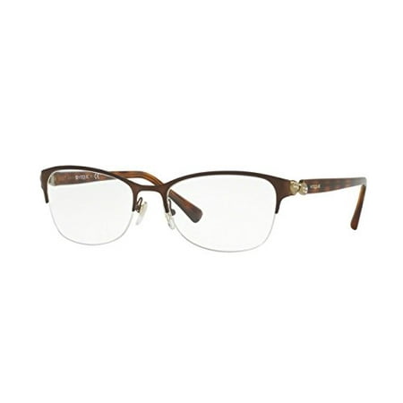 Vogue VO4027B Eyeglass Frames 934-55 - Brushed Brown