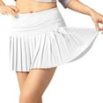 thumbnail image 3 of ameIAEA Women High Waisted Tennis Skirt Pleated A-Line Workout Sports Running Athletic Golf Skorts, 3 of 7