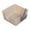 coffee, variant on Esquirla Cat Litter Box Large Space Smooth Portable U Shape Lowered Front for Indoor Cats coffee