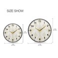thumbnail image 2 of Art Deco Wall Clock Modern Decor Acrylic Clock Golden Hands 11.9in, 2 of 12