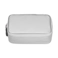 thumbnail image 1 of Certificate Storage Bag, File Organizer Bag Safe With Lock For Money For Hiking For Card For Office For Travel Silver, 1 of 8