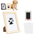 thumbnail image 1 of Kit de marco y almohadillas de tinta para huellas de patas, kit de impresión de huellas de patas de perros y gatos, kit para hacer huellas de patas, regalo de recuerdo conmemorativo para mascotas, mar, 1 of 7