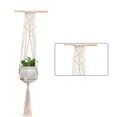 thumbnail image 2 of Flower Pot Hanger Indoor Outdoor Plants Hanging Basket Cotton Rope Plant Pot Holder, WD002, 2 of 8