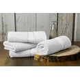 thumbnail image 2 of Ample Decor 100% Cotton Hand Towel Set of 4 White, Popcron Textured - 18 X 28 Inch, 2 of 5