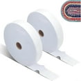 thumbnail image 1 of Quilting JellyRoll Fabric, 2 1/2 Inch Cotton Blend Wool Batting Rolls for Rugs, Wallets (2 Rolls)(2 1/2 Inch X 70 Yards), 1 of 5