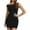 Black, variant on Summer Dresses for Women 2025, Ladies' Summer Solid Color Off Shoulder Dress Slim Sexy Hip Hugging Skirt(Black,S)