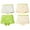 Light Green, variant on RMGVDSD 4Pcs Girls Underwear Toddler Cartoon Rainbow Boyshorts Panites Kids Breathable Comfortable Underpants Briefs for 5-6 Years