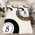 thumbnail image 2 of Feelyou Cartoon Billiards Twin Sheet Sets, Simple Fashion Style Bedding, 3-Piece, 2 of 7