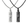 thumbnail image 1 of 2 uds collares Hugo colgante collar encantos plata negro, 1 of 10