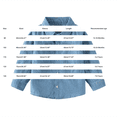 thumbnail image 4 of EnJoCho Toddler Baby Denim Shirt Little Kids Boys Girls Long Sleeve Button Down Pocket Cotton Jean Top Classic Spring Fall Outfit, 4 of 9