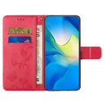 thumbnail image 3 of For Xiaomi Redmi Note 14 4G (164.84x78.15x8.16mm) Case Wallet Stand Imprinted Butterfly Flower PU Le, 3 of 5