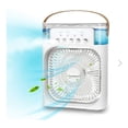 thumbnail image 1 of Mini Ventilador De Aire Acondicionado Portátil TQP 3 Velocidades Luz Led 7 Colores, 1 of 6