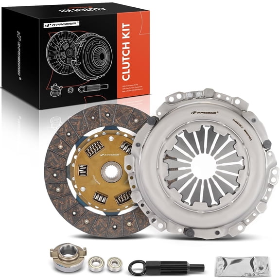 A-Premium Transmission Clutch Kit with 4 Disc springs Set Compatible with Chevrolet Tracker 1999-2003 2.0L & Suzuki Vitara 1999-2003 2.0L