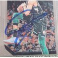 thumbnail image 3 of Giannis Antetokounmpo Autographed 2018 Panini Prizm Card #296 Milwaukee Bucks PSA 9 PSA/DNA 208484, 3 of 3