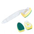 thumbnail image 4 of Scotch Brite Dishwand Refills 9 Household Cleaning Sponges Brush Head and 1 Handle Dishwashing Cleaning for Kitchen Replacement Sponge Stick Piece Dis, 4 of 5
