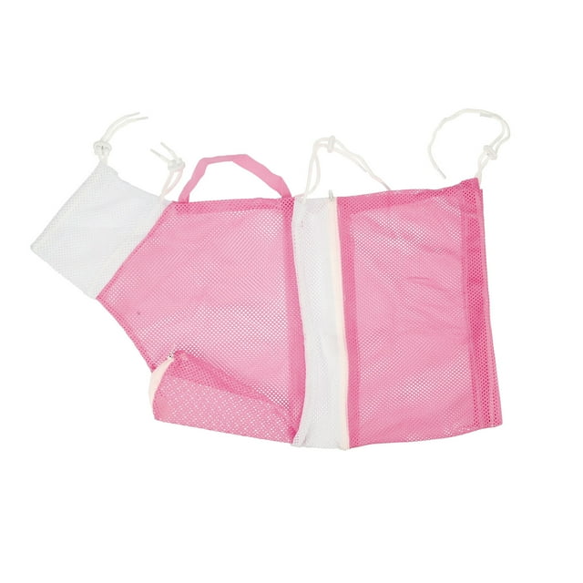Bolsa de red de ducha para gatos, bolsa de baño ajustable para el aseo de gatos