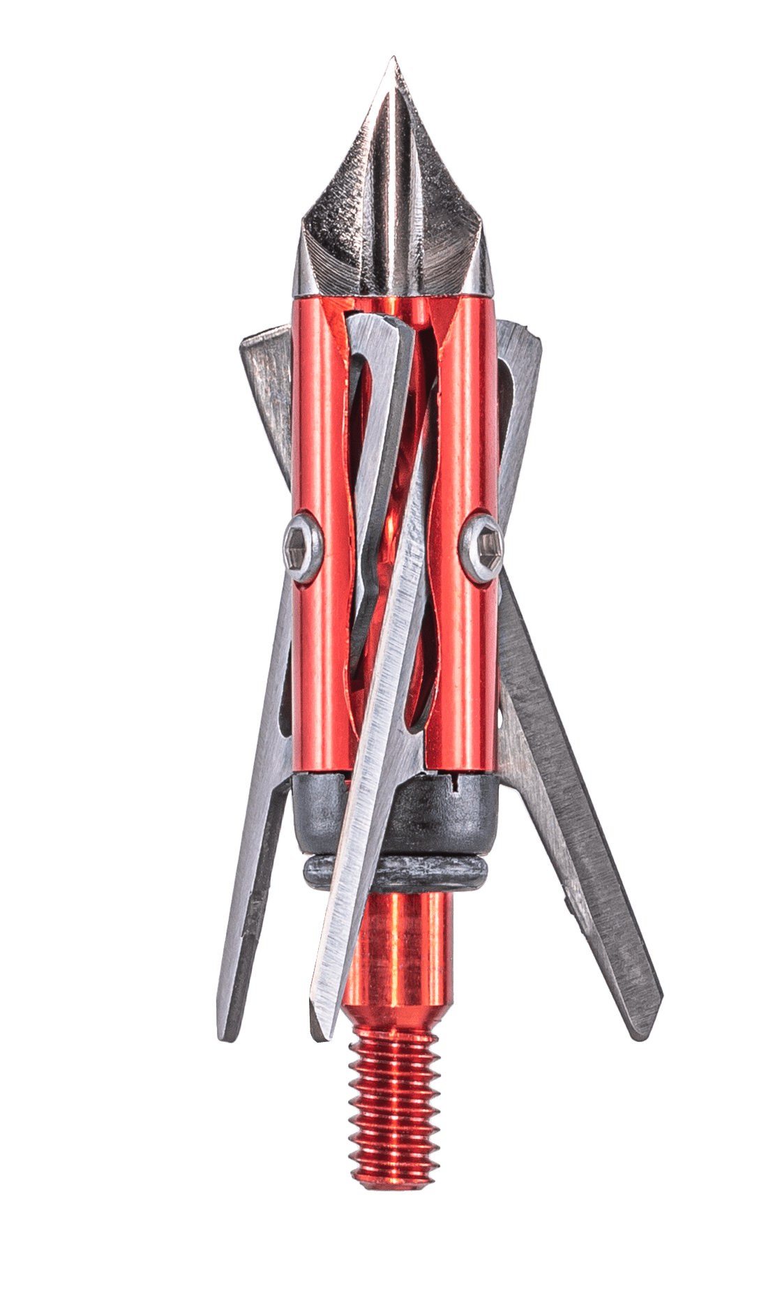 Rage 3-Blade Chisel Tip Slipcam 100 Grain Broadhead, 3 Pack, Steel Blades, Model R60100-3W