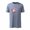 Gray, variant on Fesfesfes Men Tshirt Casual Printed Short Sleeve Tops Crewneck T-Shirt Loose Pullover Blouse