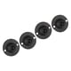 thumbnail image 2 of sweethay Paquete de 4 ruedas autoadhesivas para muebles, caja de almacenamiento de 360 grados, cubo de basura, polea adhesiva, cuenta de Type3 NO3, 2 of 6
