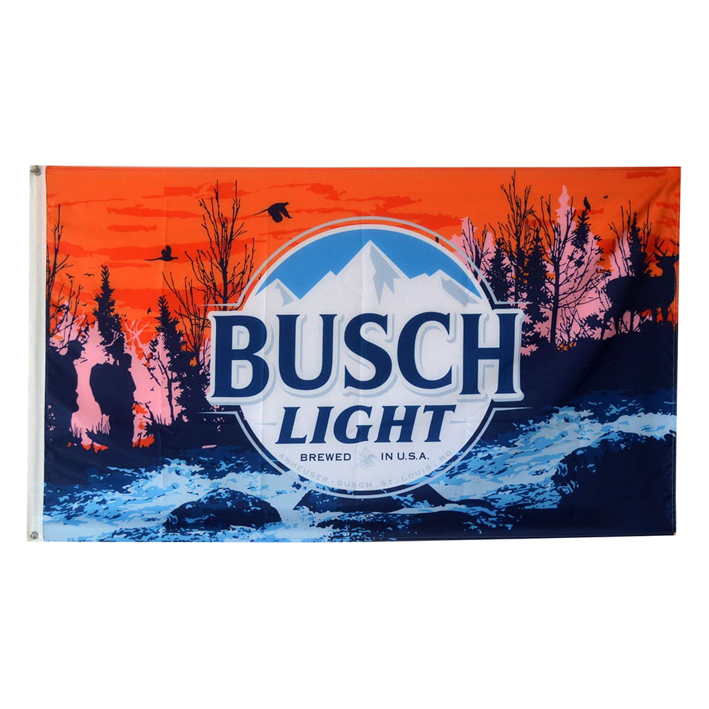 Great Busch-Light Sunset Hikers Flag