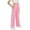 Pink, variant on CAICJ98 Girls Cotton Sweatpants Side Striped Wide Leg Pants with Pockets Sports Trousers Girls Sweat Pants (Grey,9-10 Years)