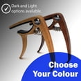 thumbnail image 3 of LiLiang Wood Color Trigger Capo for Acoustic, Electric and Classical Guitars, 3 of 6