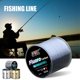 thumbnail image 4 of Línea de pesca de nailon de 500 m, superficie de carbono, súper fuerte, corte rápido en el agua, resistente al desgaste y a las mordeduras, 6 líneas azul claro, 4 of 5
