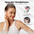 Over Ear Open Ear Earbuds Wrap Around With Ear Hook Wireless Bluetooth