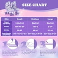 thumbnail image 7 of Kids Roller Skates Adjustable Adjustable Flashing Wheel ABEC Bearing Triple Protection for Outdoor Indoor Adjustable Roller Skates Kids Purple,L, 7 of 7