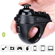 Bluetooth Remote Control Shutter for Phone Tablet, Wireless 10M Range Selfie Camera Trigger, Rechargeable Low Power Game Controller Compatible iOS Android