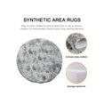thumbnail image 4 of POINTERTECK Home Decor Circular Carpet -Fluffy Colorful Shag Round Area Rug Plush Carpet Living Room Bedroom Decor Multicolor Area Rug, 4 of 5