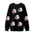 thumbnail image 3 of Enjoytime Winter Clothing for Women Cute Ghost Printed Round Neck Halloween Sweatshirts Casual Loose Shirt Fall Long Sleeve Pullover Tops, 3 of 3