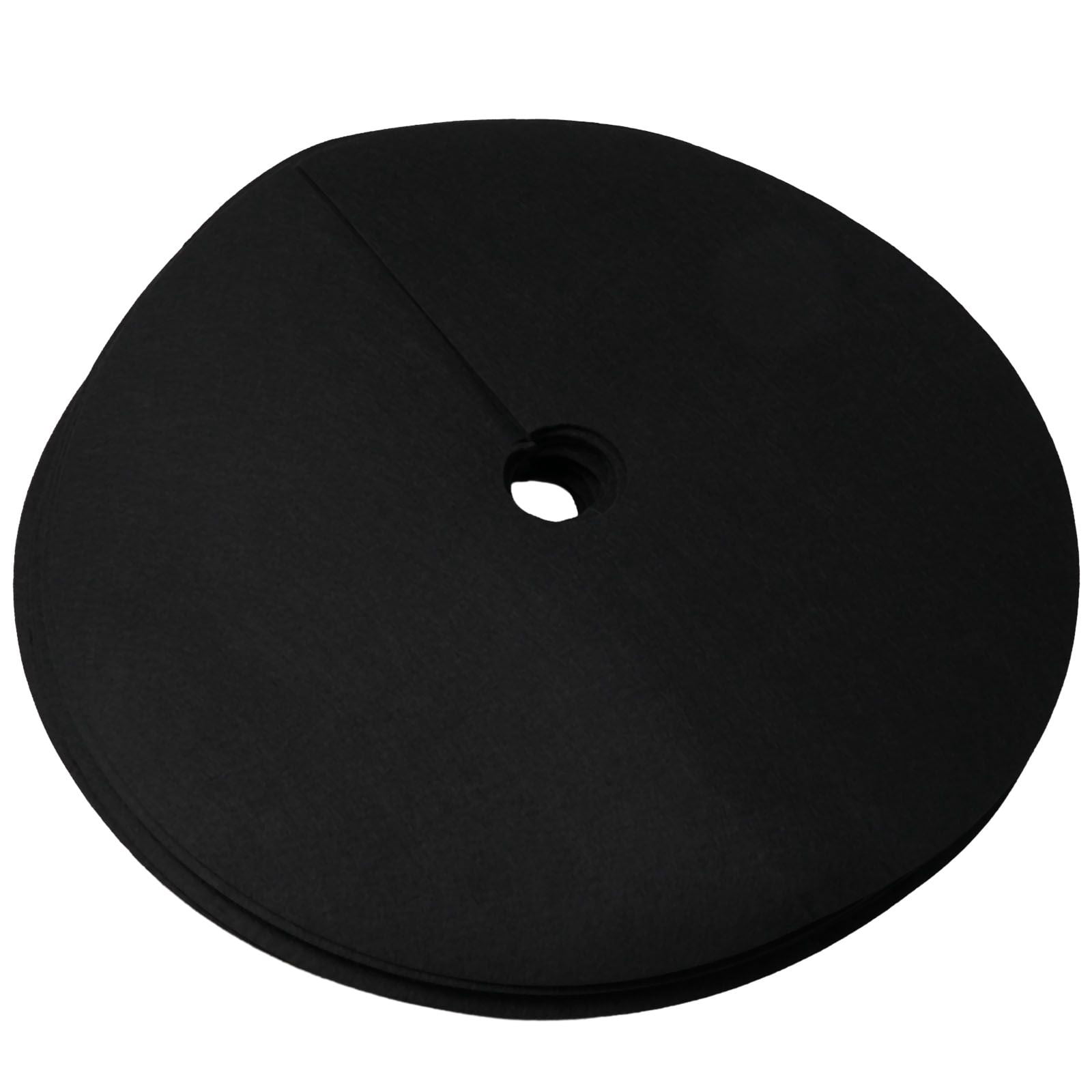 PASILI Grass Mat Grass Cloth Anti Grass Black Cloth Durable Mulch Mat Protection Tree Tree Mulch 12Pcs Garden Accessories