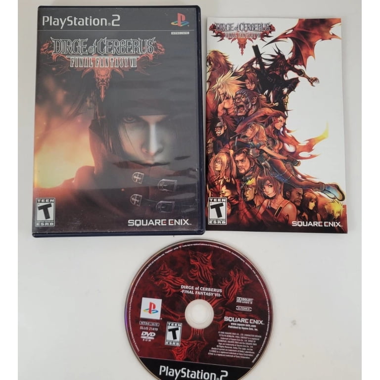 Lot De 4 Jeux PS2 : Final Fantasy X, X-2, XII Et Dirge Of Cerberus VII - Bon état - PAL