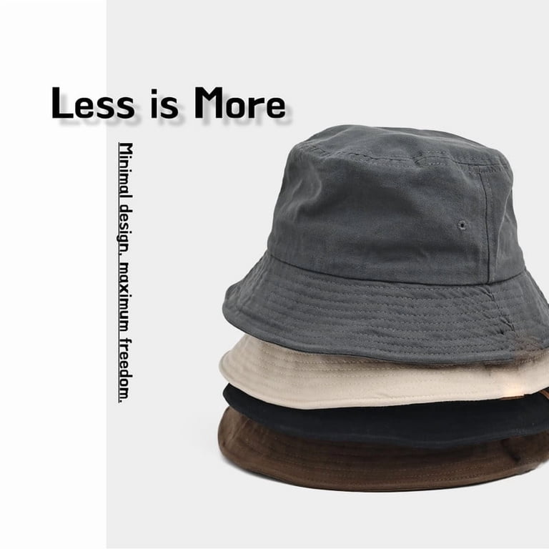 NevEND 2-Pack 100% Cotton Foldable Bucket Hats photo 6