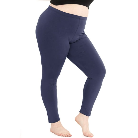 Women's and Plus Size Ankle Length Cotton Leggings