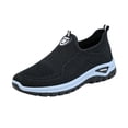 thumbnail image 3 of Willtoo Women’s Orthopedic Shoes Breathable Knit Slip On Walking Shoes with Arch Support, Comfortable Non‑Slip Casual Loafers, Lightweight Daily Outdoor Sneakers, 3 of 6