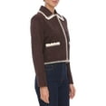 thumbnail image 3 of Bagatelle womens  Jacket, XL, Brown, 3 of 4