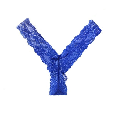 

Women Sexy Lace Thongs Low Waist Seamless Knickers Panties Lingerie Briefs Underwear