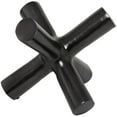 thumbnail image 6 of 10" x 9" Black Aluminum Jack Abstract Sculpture, by DecMode, 6 of 7