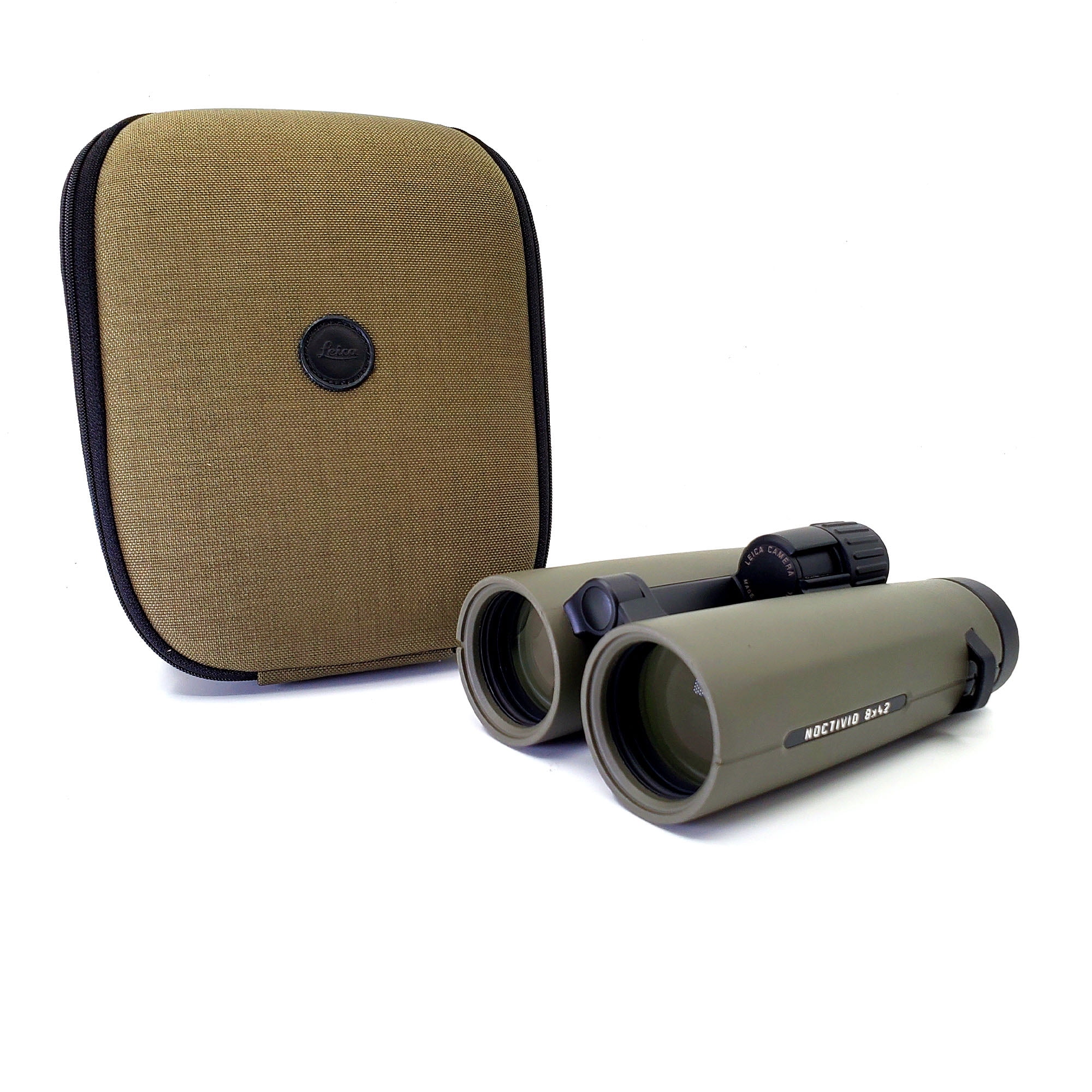 Leica 8x42 mm Noctivid Binoculars, Olive Green,