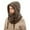 Coffee, variant on Autumn And Winter Adult Pullovers For And Outdoor Warm Ear Protecting Scarves Hats Windproof Balacrafas Took Hat