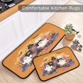 thumbnail image 6 of Kitchen Rug Set 2 Pieces Non Slip Kitchen Mat for Kitchen Home Floor Sink 47"x19"+27"x19" Haunted Houses and Ghosts, 6 of 7