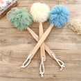 thumbnail image 5 of Bath Brush Long Handle for Shower, Bath Sponges for Shower, Soft Mesh Loofah for Skin Exfoliating, Casewin Shower Brush for Men and Women (White), 5 of 9