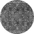 thumbnail image 1 of Ahgly Company Indoor Round Persian Gray Traditional Area Rugs, 4' Round, 1 of 1