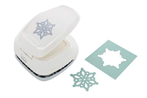 Bira 1.5 inch Silhouette Craft Lever Punch for Scrapbooking Cards Paper Arts (Snowflake)