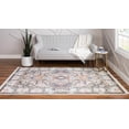 thumbnail image 4 of Rugs.com Rabia Collection Rug – 3' x 5' Ivory Low Rug Perfect For Entryways, Kitchens, Breakfast Nooks, Accent Pieces, 4 of 9