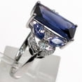 thumbnail image 2 of Ladies Ruby Cut 925 Sterling Silver Ring, 2 of 2