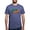 Heather Blue, variant on - Paws Ans Pep Men's Deluxe T Shirt - Mens Tri-blend T-Shirt