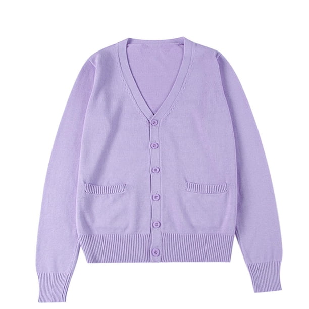 Chaquetas y abrigos casuales de manga larga sin capucha para mujer, cárdigan de punto de color liso con botones, doble bolsillo, chaqueta informal de manga larga con capucha, top de algodón para mujer